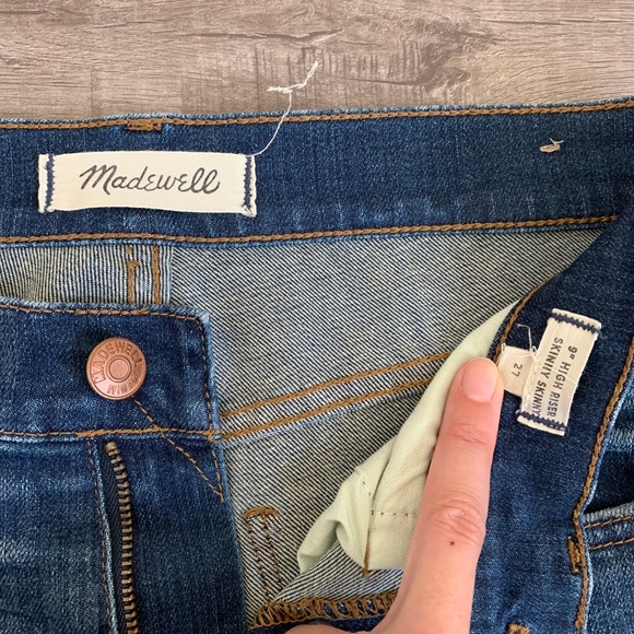 Madewell Ripped Jeans - Picture 2 of 3